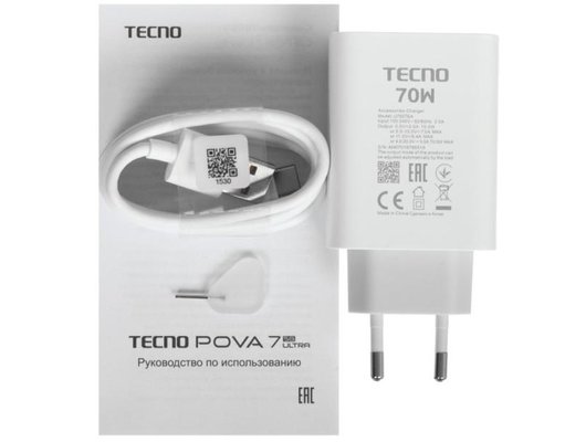 Смартфон Tecno POVA 7 Ultra 5G 8/256Gb White
